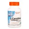Аминокислота Doctor's Best L-Карнитин Фумарат, L-Carnitine Fumarate, 855 мг, 60 капсул (DRB-00106)