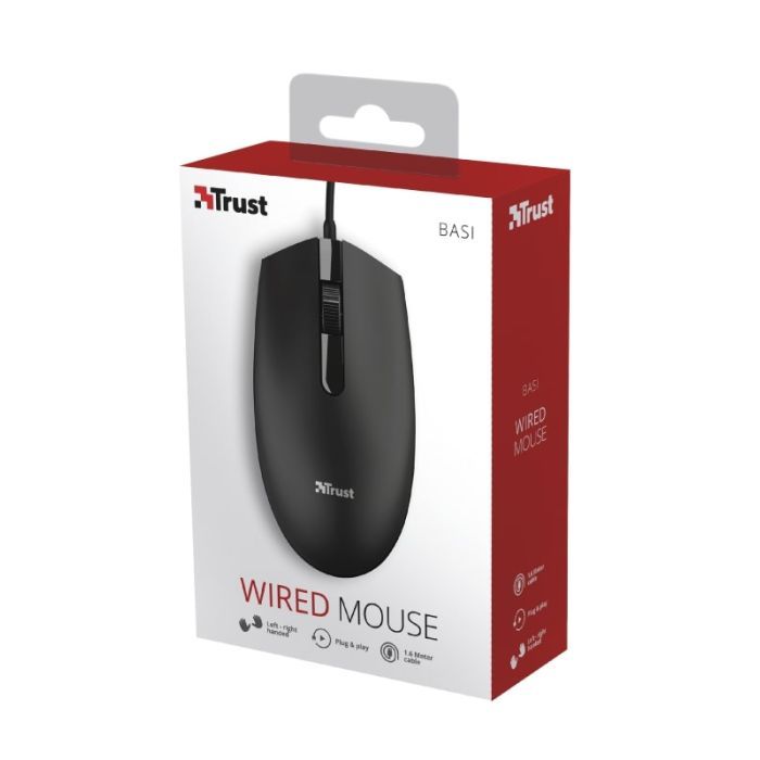 Мышка Trust Basi USB Black (24271) изображение 10
