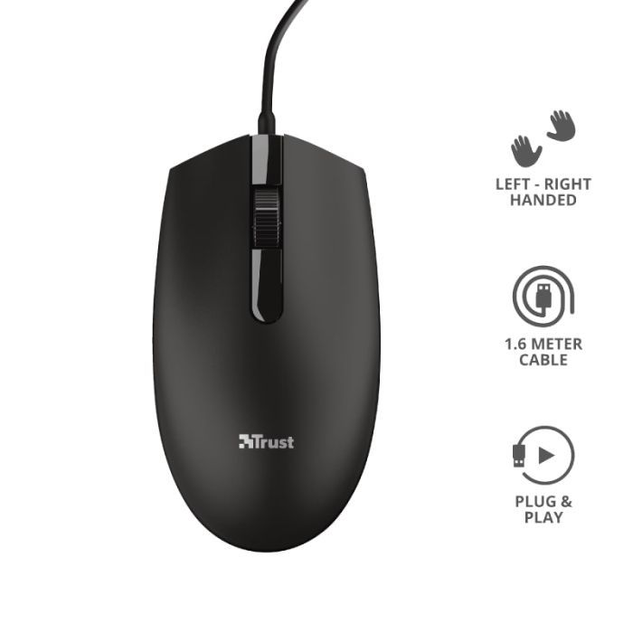 Мышка Trust Basi USB Black (24271) изображение 8