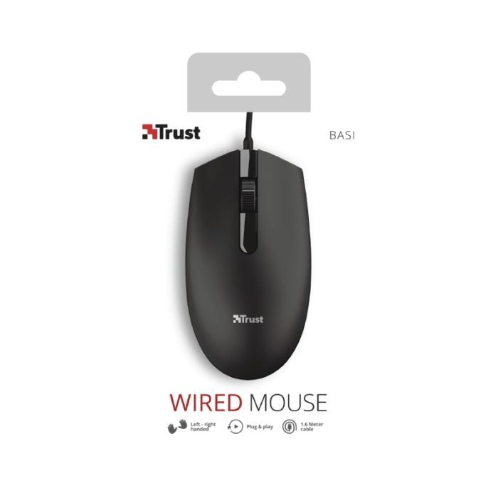 Мышка Trust Basi USB Black (24271) изображение 9