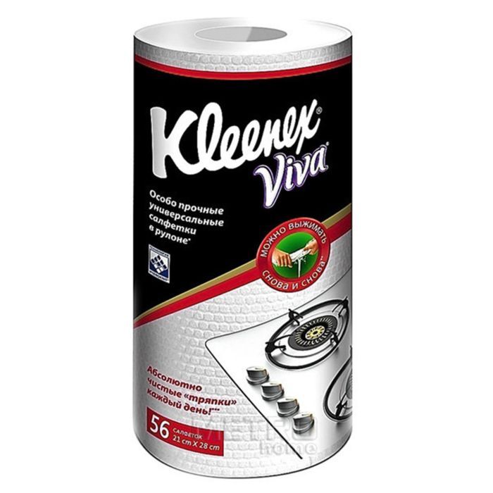 Серветки для прибирання Kleenex Viva 56 шт. (5029053542713) зображення 2