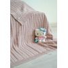 Плед Прованс Soft коси Пудра 90x130 см (11686) зображення 2