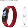 Ремешок для фитнес браслета Armorstandart Braided Solo Loop для Xiaomi Mi Band 4/5/6 Red size L (ARM58762) изображение 3