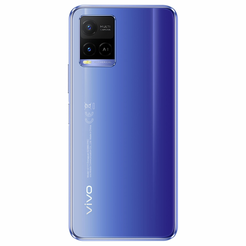 Мобільний телефон Vivo Y21 4/64GB Metallic Blue зображення 2