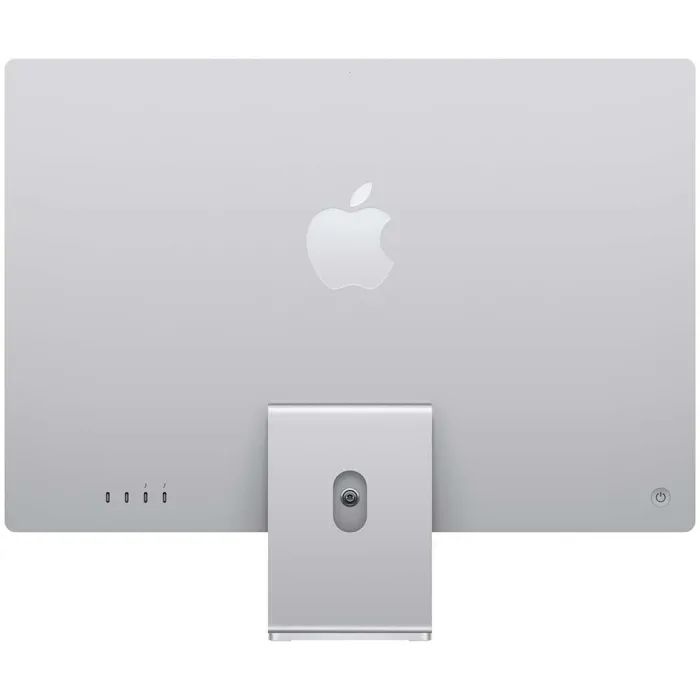 Компьютер Apple A2438 24" iMac Retina 4.5K / Apple M1 with 8-core GPU, 256SSD, Silver (MGPC3UA/A) изображение 3