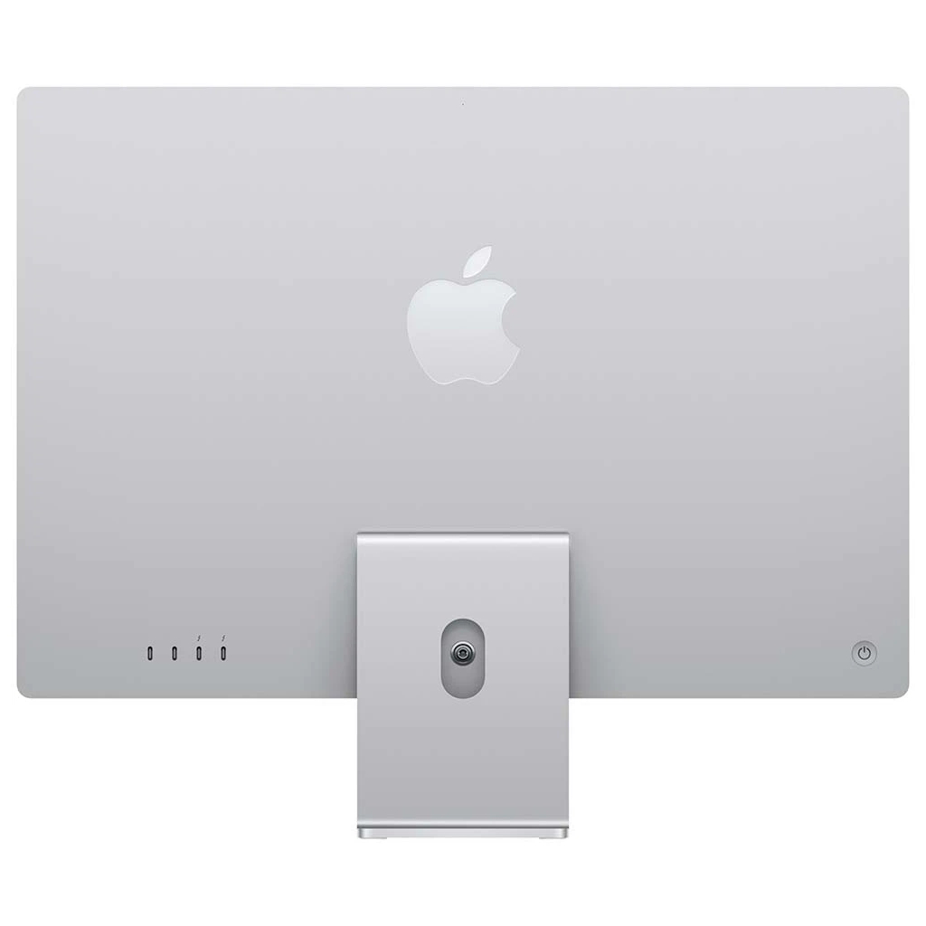Компьютер Apple A2438 24" iMac Retina 4.5K / Apple M1 with 8-core GPU, 256SSD, Silver (MGPC3UA/A) изображение 3