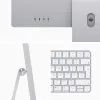 Компьютер Apple A2438 24" iMac Retina 4.5K / Apple M1 with 8-core GPU, 256SSD, Silver (MGPC3UA/A) изображение 4