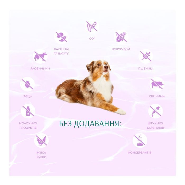 Сухой корм для собак Optimeal Beauty Harmony беззерновой на основе морепродуктов 10 кг (4820215366847) изображение 5
