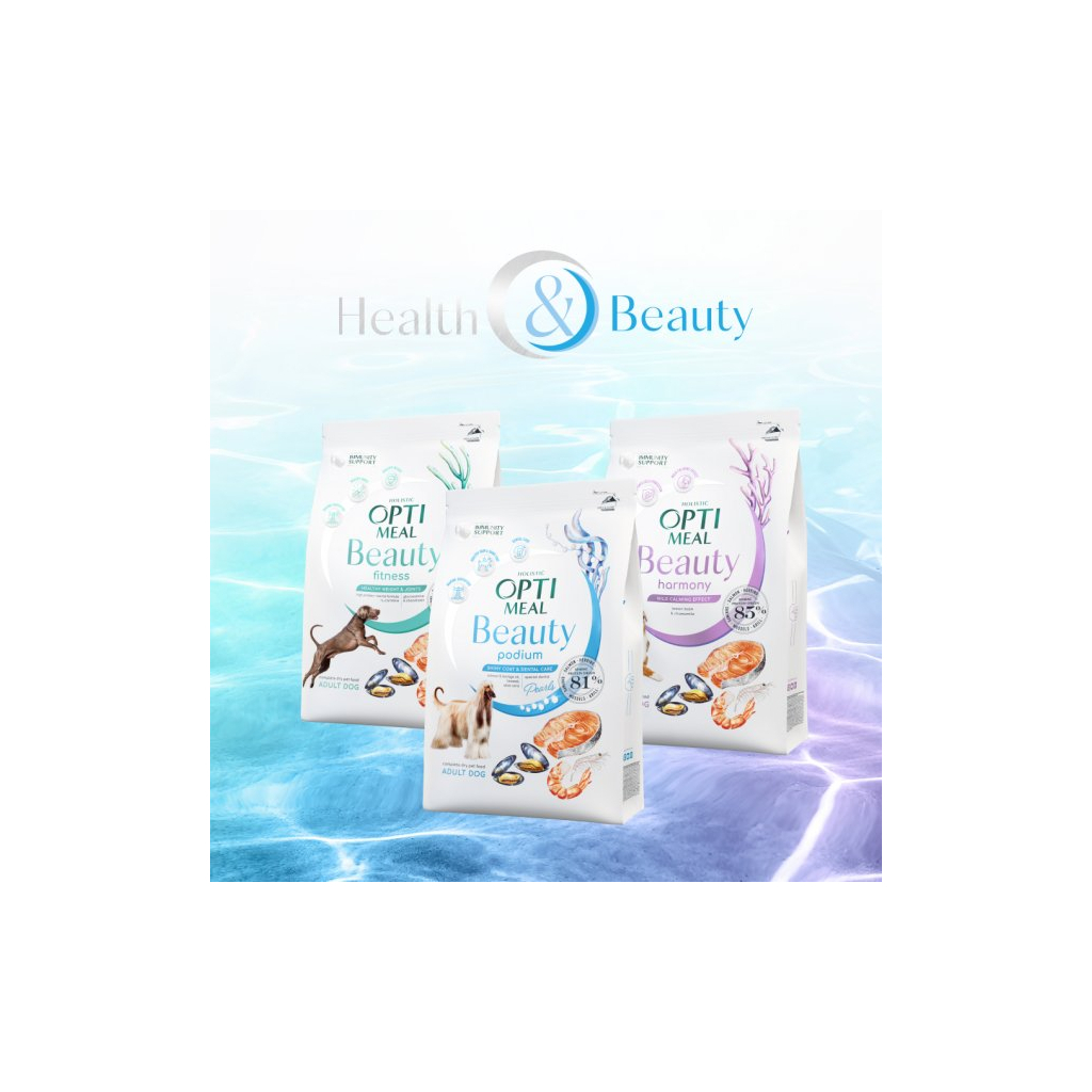 Сухой корм для собак Optimeal Beauty Harmony беззерновой на основе морепродуктов 4 кг (4820215366076) изображение 9