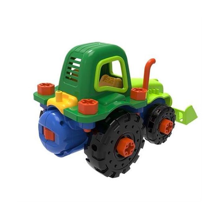 Конструктор EDU-Toys Трактор з інструментами (JS030) зображення 3