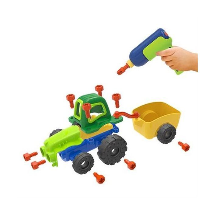 Конструктор EDU-Toys Трактор з інструментами (JS030) зображення 4