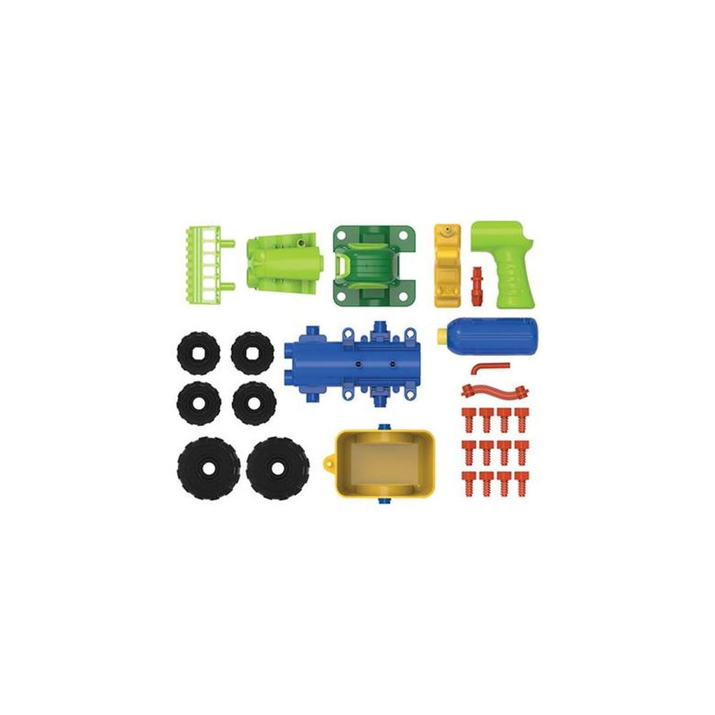 Конструктор EDU-Toys Трактор с инструментами (JS030) изображение 5