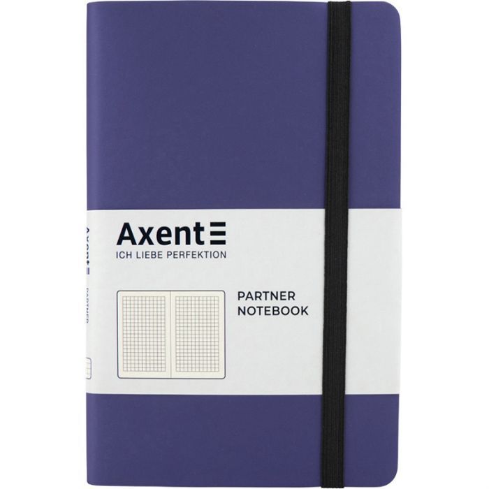 Блокнот Axent Partner Soft Skin 125x195 мм 96 листов в клетку Красный (8616-06-A)