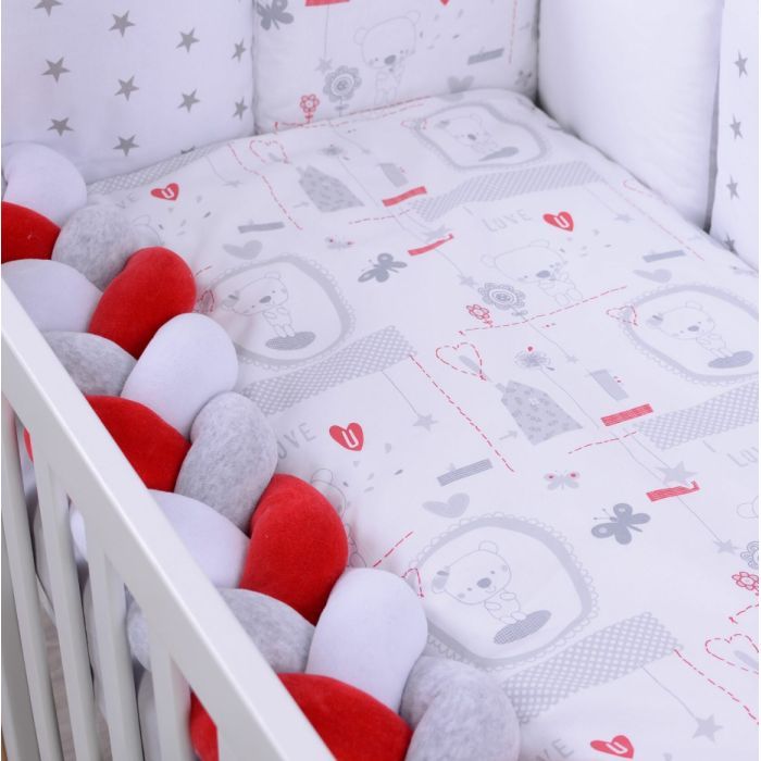 Дитячий постільний набір Верес Bear house grey (216.004) зображення 2