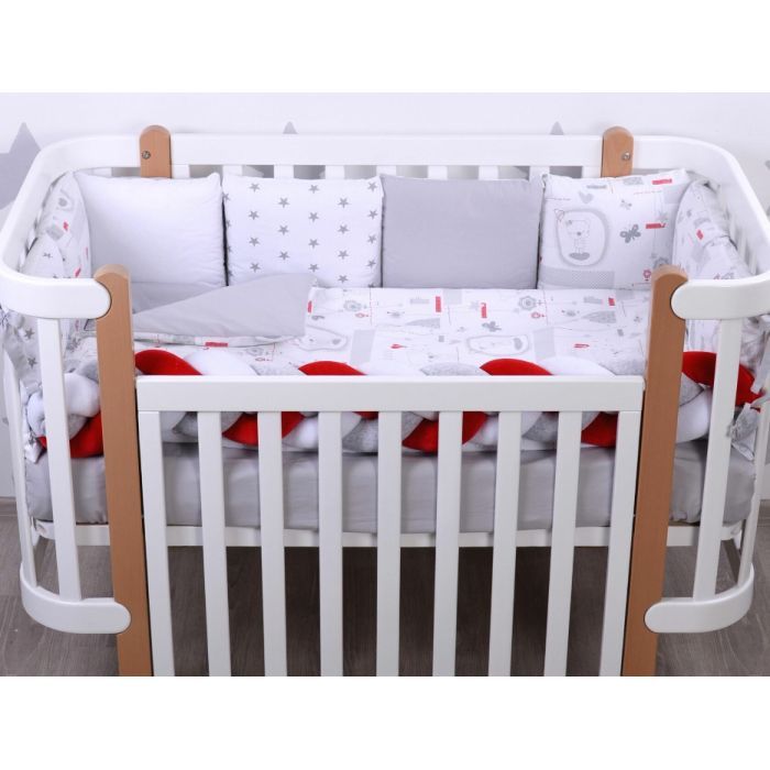 Дитячий постільний набір Верес Bear house grey (216.004) зображення 4