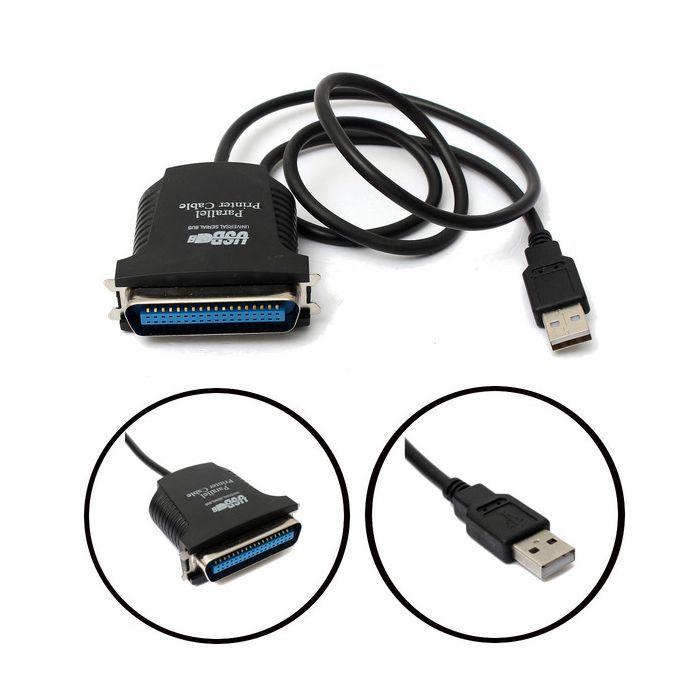 Кабель для передачі даних Dynamode USB to LPT 1.8m (USB2.0-to-Parallel) зображення 3