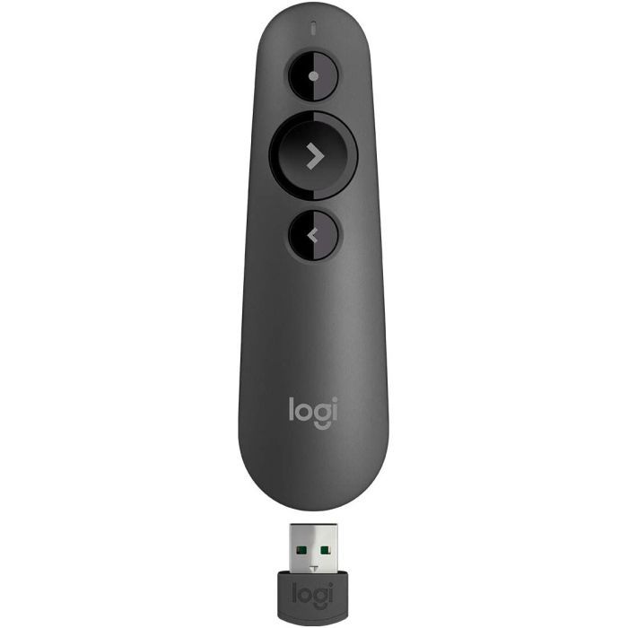Презентер Logitech R500s Laser Pointer Presentation Remote Graphite (910-005843) зображення 2