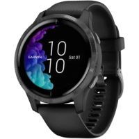 Смарт-годинник Garmin Venu, Black/Slate, GPS (010-02173-13)