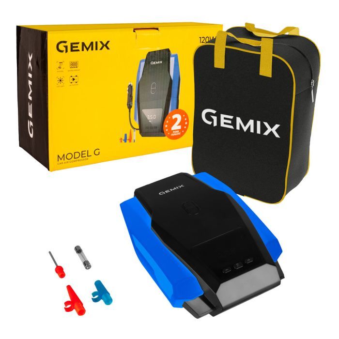 Автомобильный компрессор Gemix Model G black/blue (10700094) изображение 2
