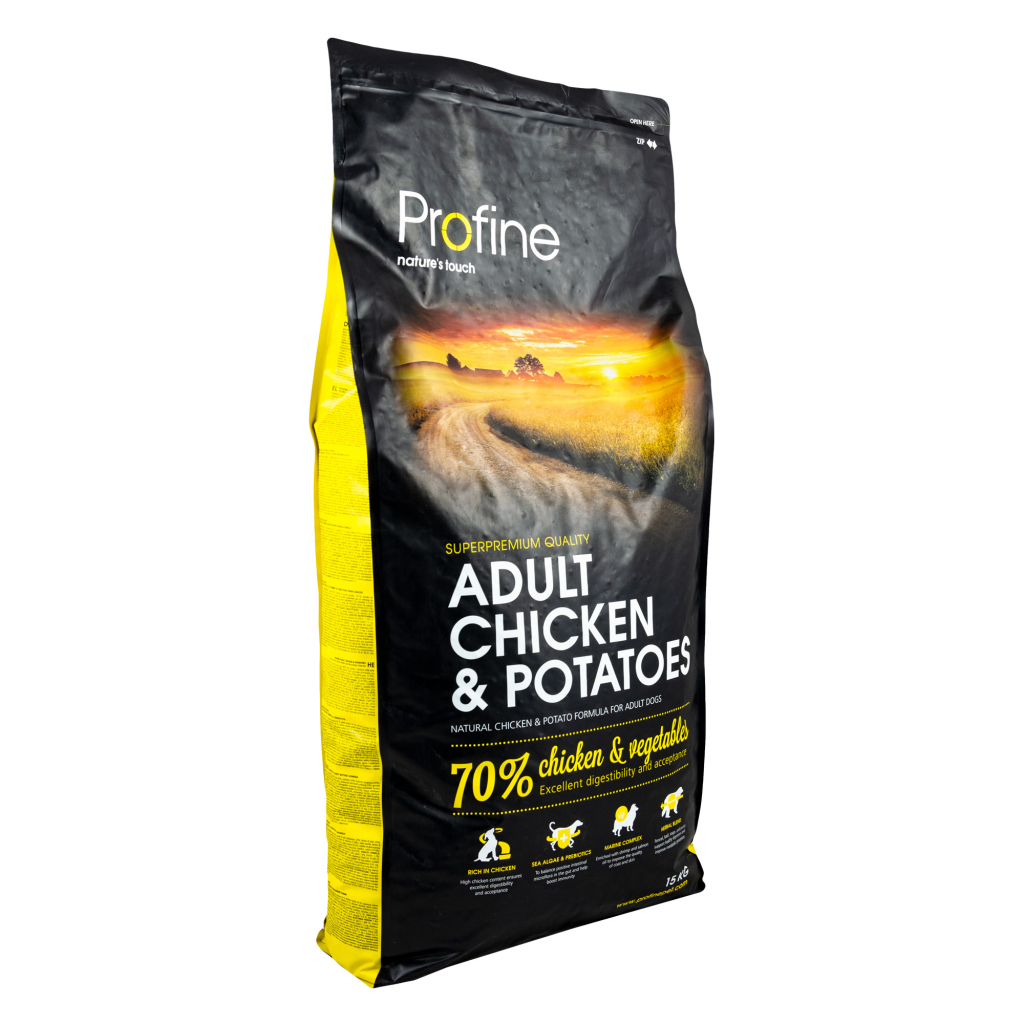 Сухой корм для собак Profine Adult Chicken с курицей и картофелем 3 кг (8595602517442) изображение 2