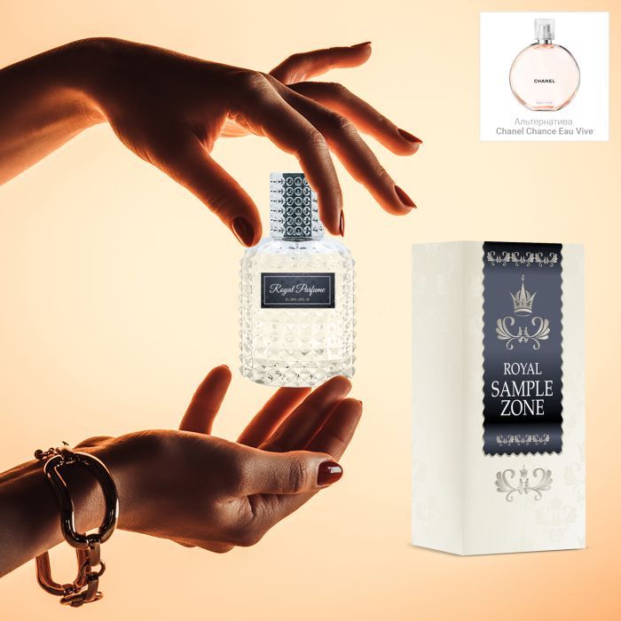 Парфумована вода Royal SZ SZ1748 альтернатива Chanel Chance Eau Vive 50 мл (489315741470) зображення 3