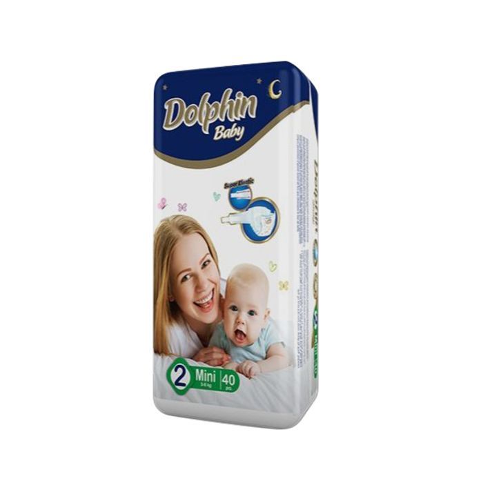 Підгузки Dolphin Mini 3-6 кг 40 шт (8680131203376)