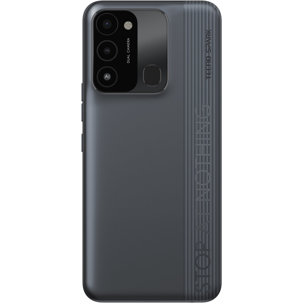 Мобільний телефон Tecno KG5n (Spark 8С 4/64Gb NFC) Magnet Black (4895180777974) зображення 3