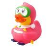 Игрушка для ванной Funny Ducks Утка Лыжница розовая (L1635)