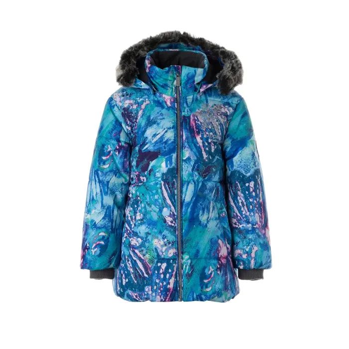 Куртка детская Huppa MELINDA 18220030 голубой с принтом 110 (4741468974569)