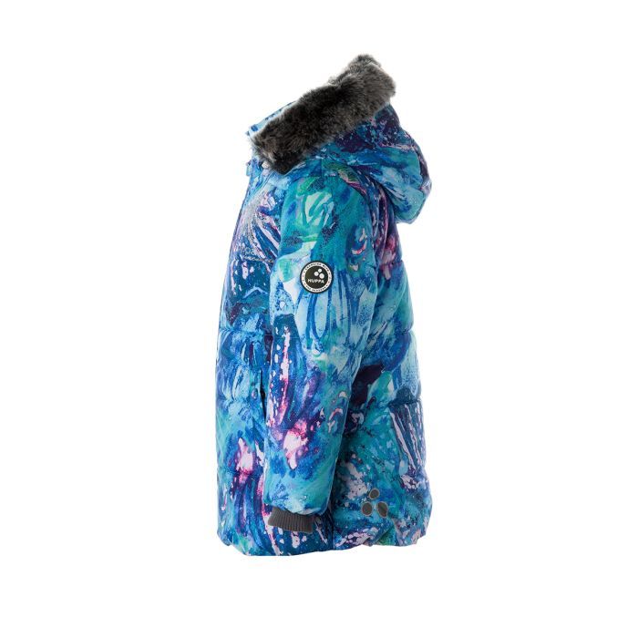 Куртка детская Huppa MELINDA 18220030 голубой с принтом 110 (4741468974569) изображение 2
