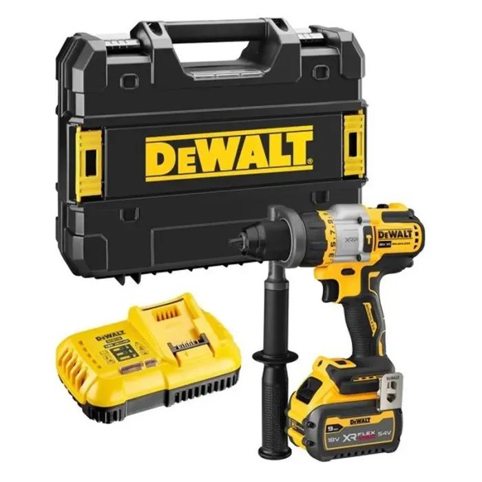 Шуруповерт DeWALT XR Li-lon 18 В, 2 АКБ + ЗУ, кейс TSTAK (DCD999X1)