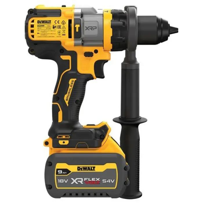 Шуруповерт DeWALT XR Li-lon 18 В, 2 АКБ + ЗУ, кейс TSTAK (DCD999X1) изображение 3