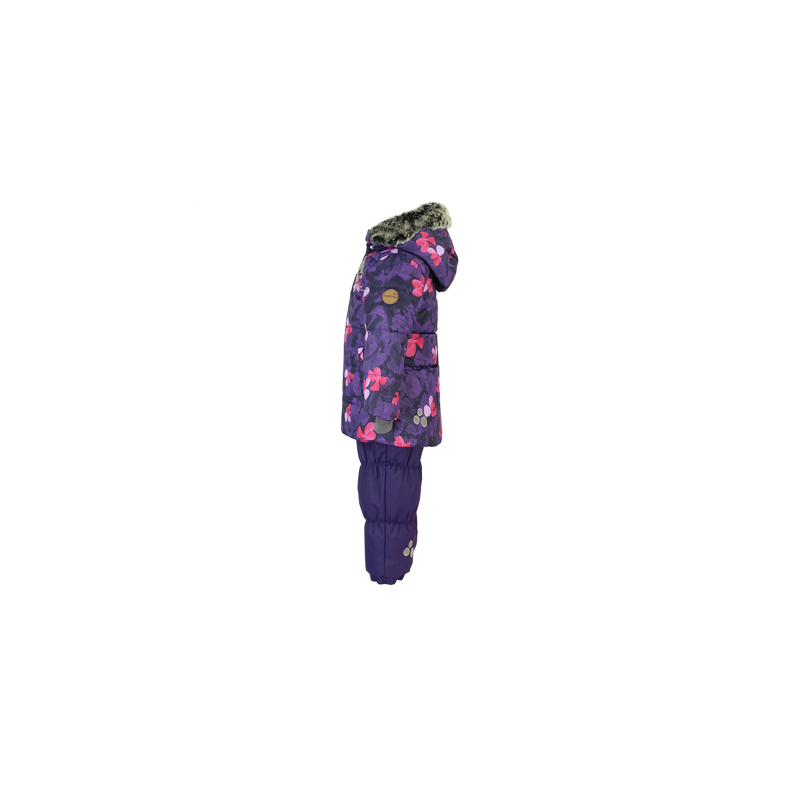 Комплект верхней одежды Huppa NOVALLA 45020030 лилoвый с принтом/тёмно-лилoвый 86 (4741468729473) изображение 3