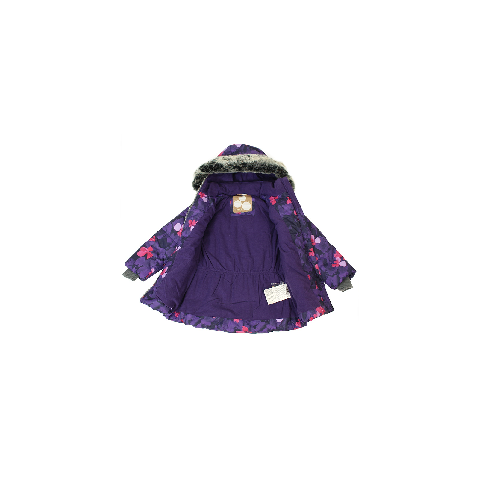 Комплект верхней одежды Huppa NOVALLA 45020030 лилoвый с принтом/тёмно-лилoвый 86 (4741468729473) изображение 4