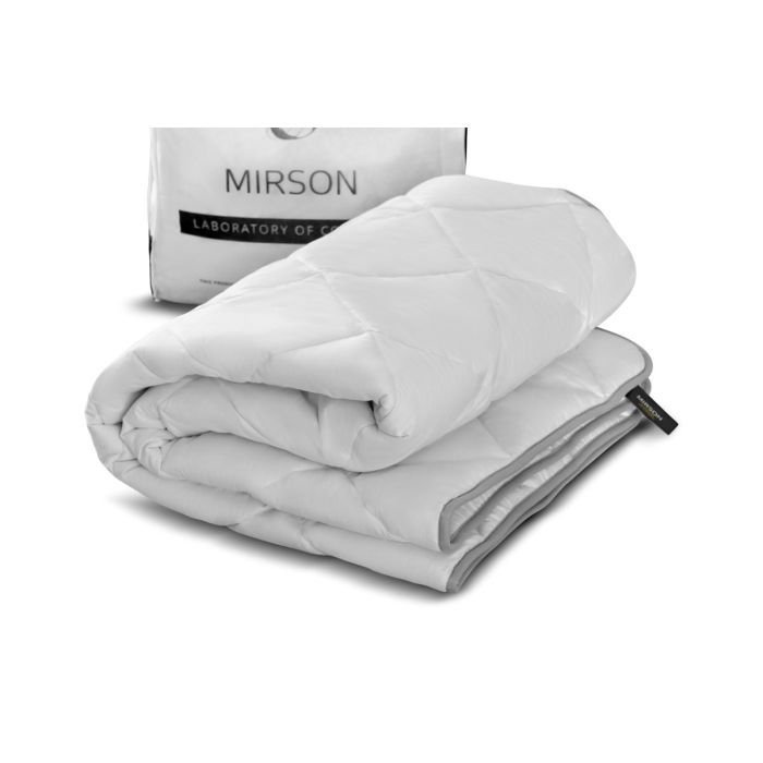 Одеяло MirSon бамбуковое Bamboo Royal Pearl 0406 зима 172х205 см (2200000080325) изображение 5