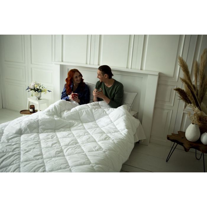 Одеяло MirSon бамбуковое Bamboo Royal Pearl 0406 зима 172х205 см (2200000080325) изображение 8