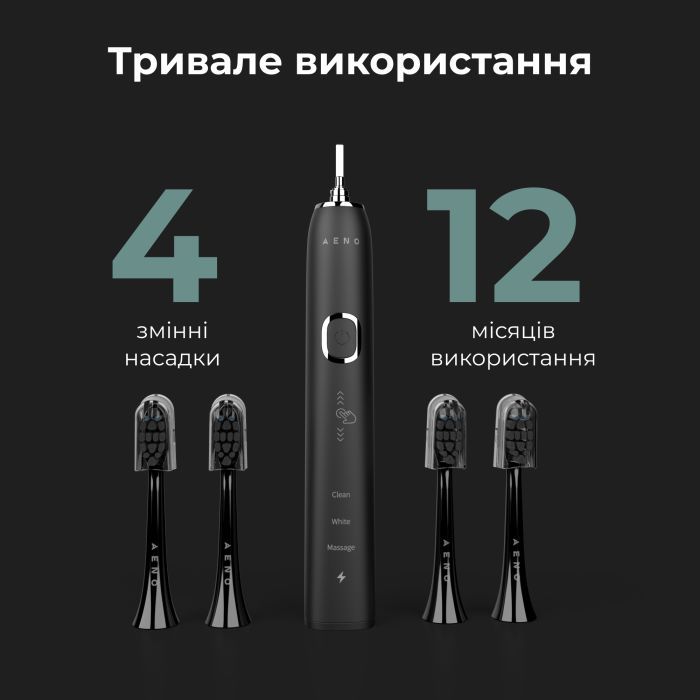 Електрична зубна щітка AENO DB4 (ADB0004) зображення 6