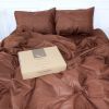 Постельное белье MirSon Ranforce Elite 19-1217 Chocolate perla 143х210х2 (2200004681801)
