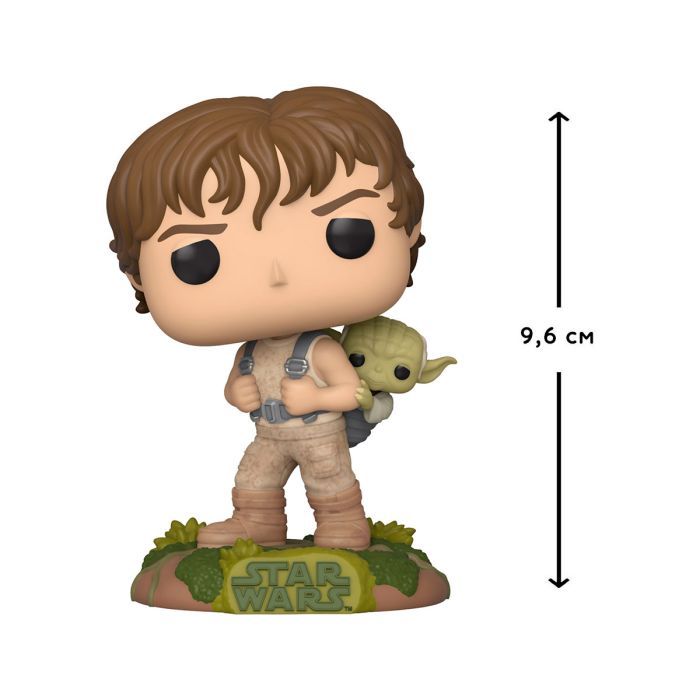 Фігурка для геймерів Funko Pop серії Зоряні війни. Люк з Йодою (46768) зображення 2