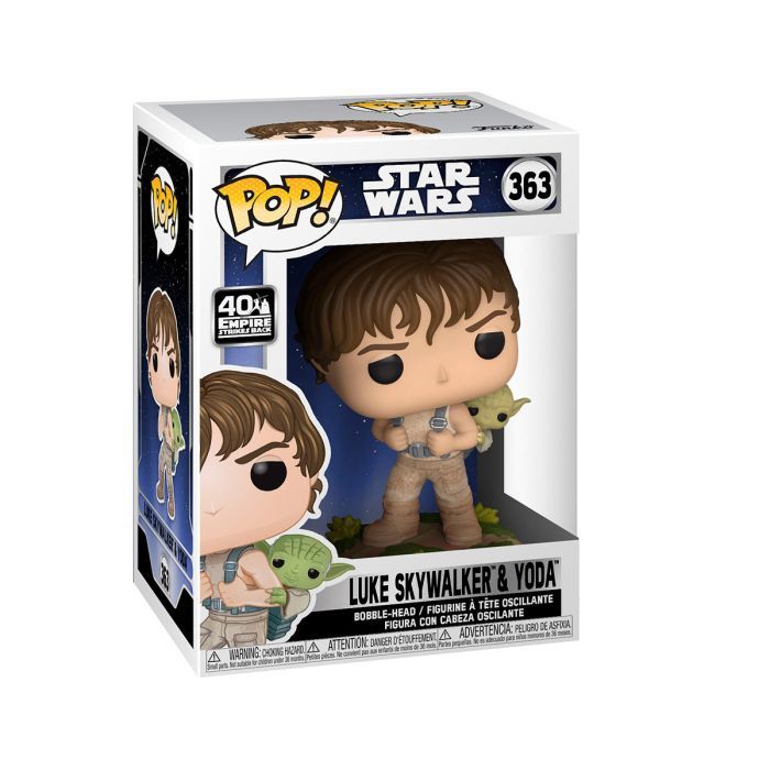 Фігурка для геймерів Funko Pop серії Зоряні війни. Люк з Йодою (46768) зображення 5