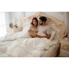 Постельное белье MirSon Сатин Premium Corner Moko White 2х160х220 (2200001717664) изображение 4