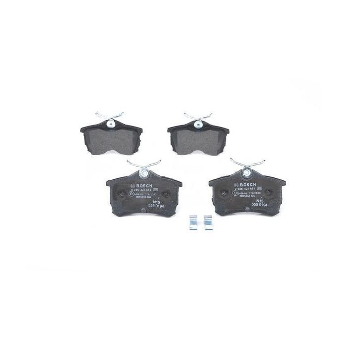 Гальмівні колодки Bosch 0 986 424 661 зображення 4