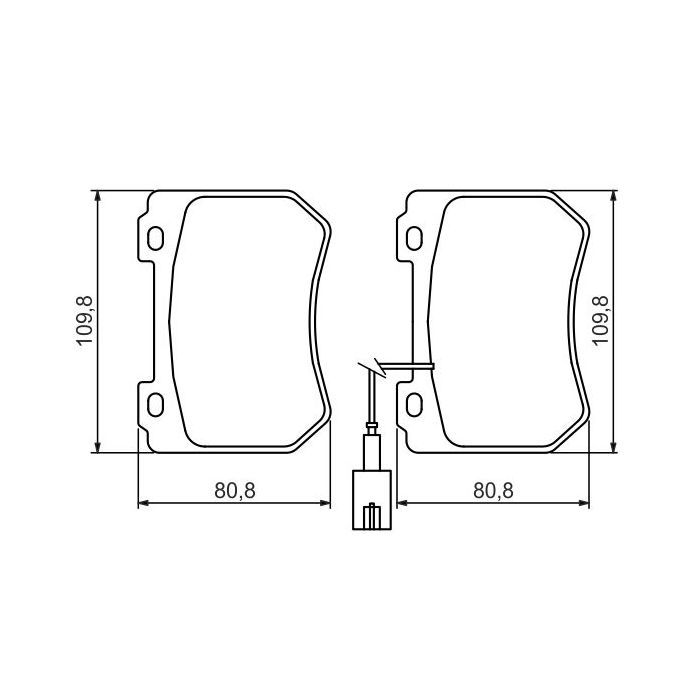 Гальмівні колодки Bosch 0 986 494 402 зображення 7