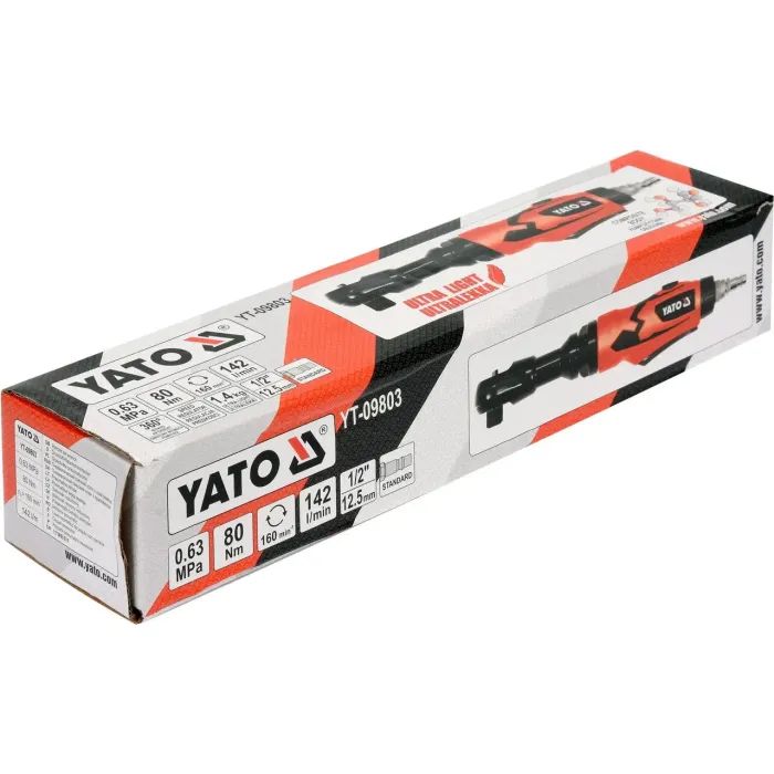 Гайковерт Yato пневматичний YT-09803 (YT-09803) зображення 3