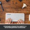Клавиатура Logitech K380 Multi-Device Bluetooth UA Off-White (920-009868) изображение 2