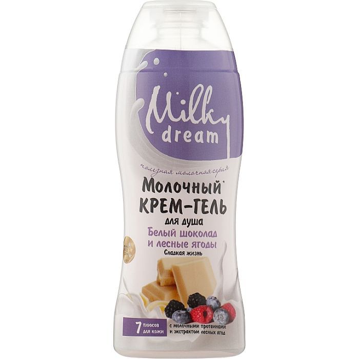 Гель для душа Milky Dream Белый шоколад и лесные ягоды 300 мл (4820205300073)