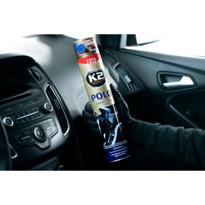 Автополироль K2 POLO COCKPIT 750ml кофе (K407KA1) изображение 4