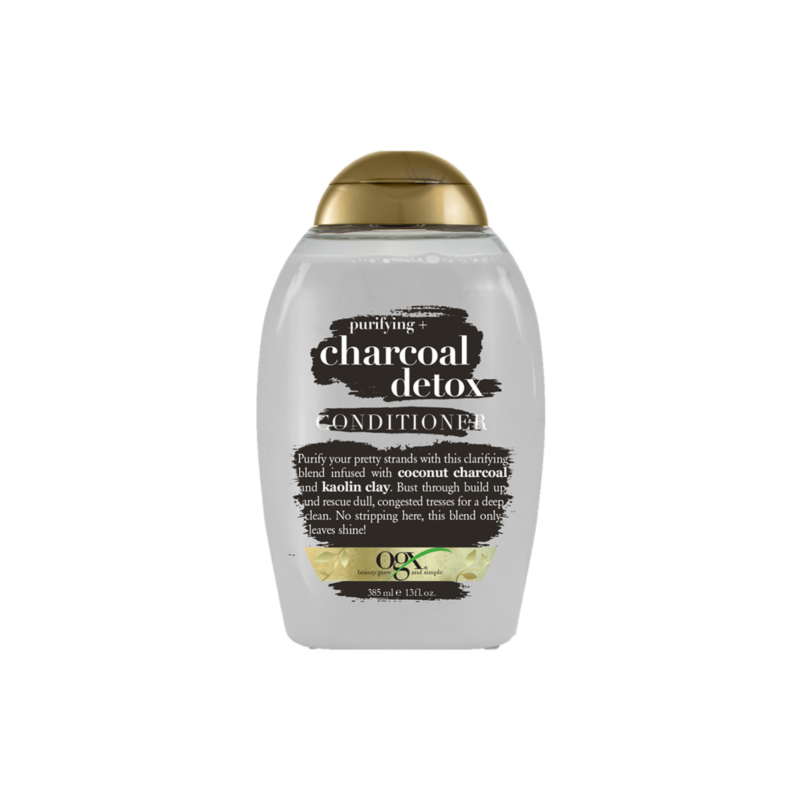 Кондиционер для волос OGX Детокс для глубокой очистки с кокосовым углем и каолином 385 мл (0022796672018)