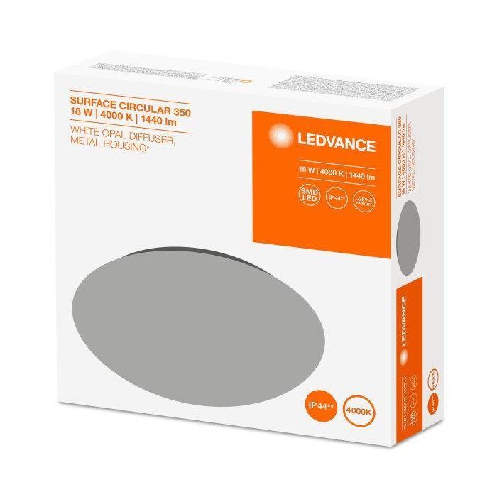 Светильник LEDVANCE SF Circular LED 350 18W/4000K IP44 (4058075617964) изображение 7