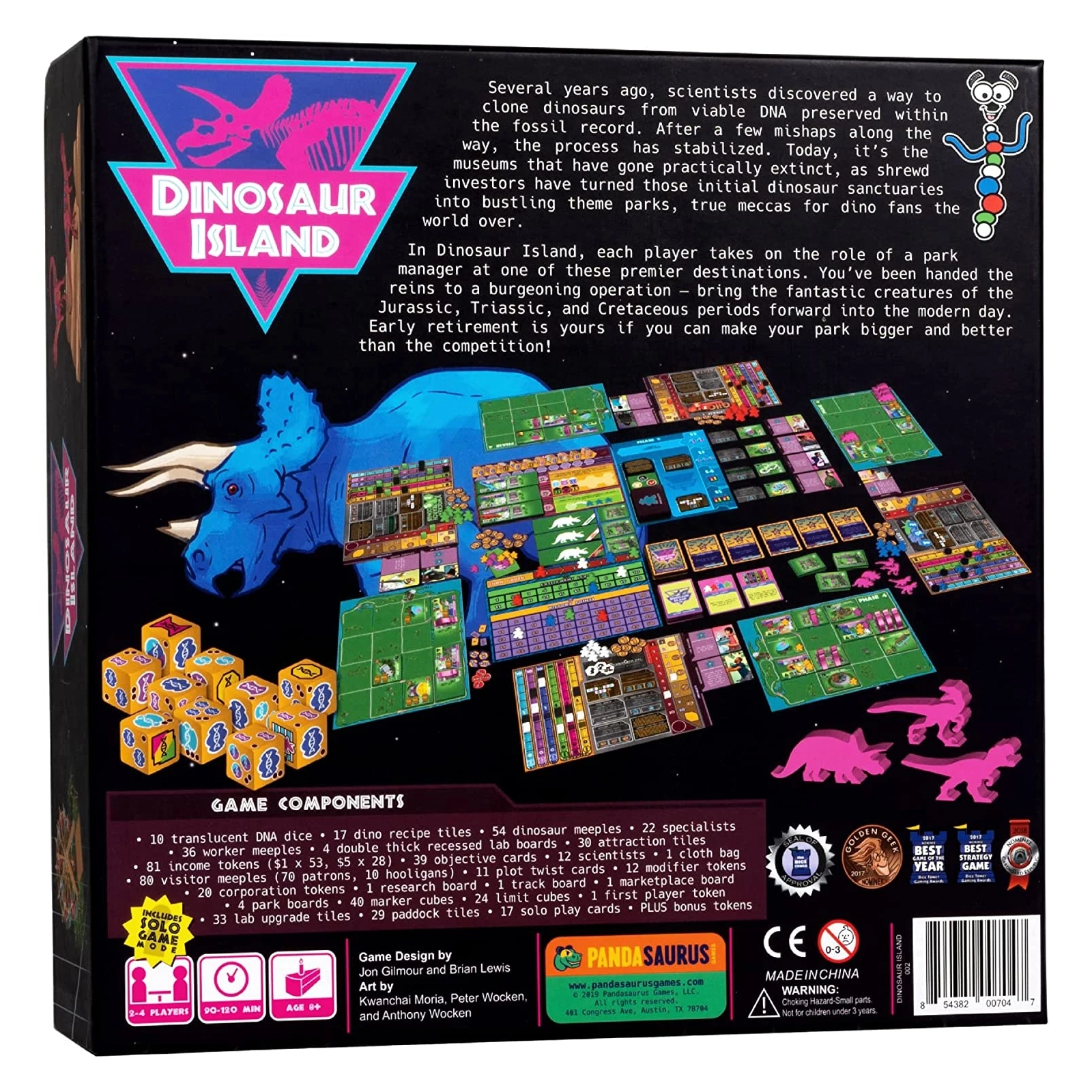 Настольная игра Pandasaurus Games Dinosaur Island (Остов Динозавров) англ. (854382007047) изображение 12